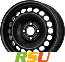 MWD 15193 6x15" ET39 LK4 100 ML 56.6 Stahlfelgen 15 Zoll