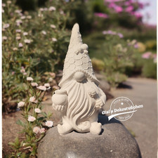 Keramik Wichtel mit Biene und Honig