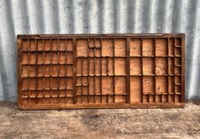 Vintage Holz Drucker Tablett