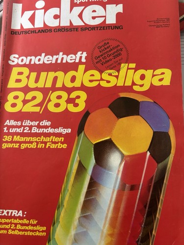 Kicker sonderheft bundesliga - kicker,