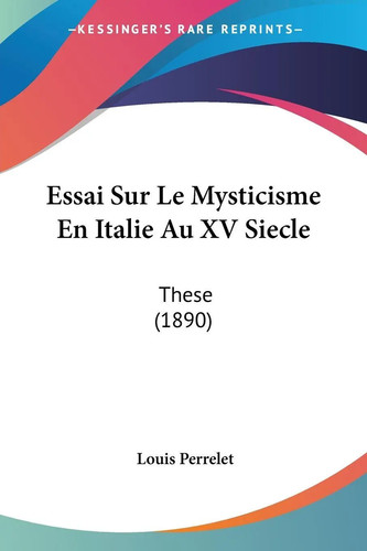 Louis perrelet essai - louis, sur