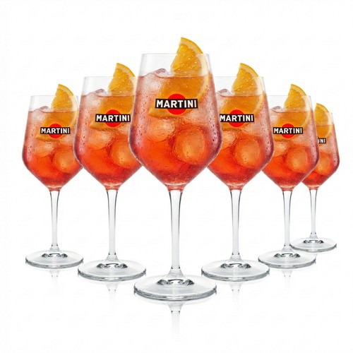 Martini royale glas - 6x, 0,4l