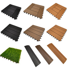 Wpc terrassenfliesen 30x30cm - wpc,