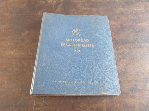 Bmw r26 1959 ersatzteilliste - bmw,