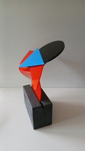 Abstrakte skulptur aus - skulptur,