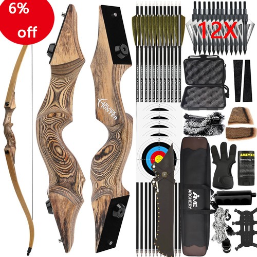 Takedown recurvebogen set - set, 60"