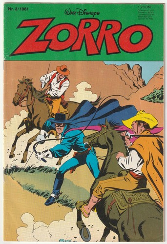 Zorro 1981 ehapa - ✪,