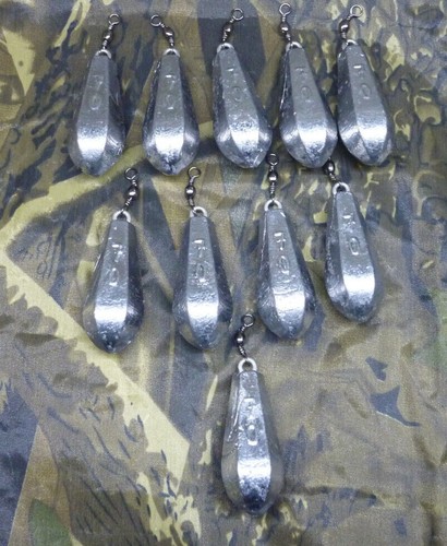 10x sechskantblei 70g - sechskantblei, je