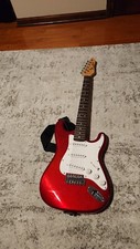 Red Harley Benton St-20