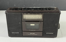 Grundig RR 450 Stereo Cassetten Radio  Recorder -Teildefekt-#ST355