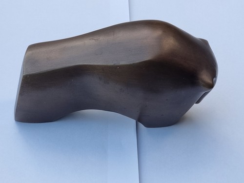 Skulptur stier bronze - stier,
