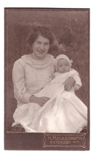 Cdv foto 1900 muttrer - 1900,,