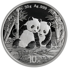 Silbermünze china panda 2026 - panda,