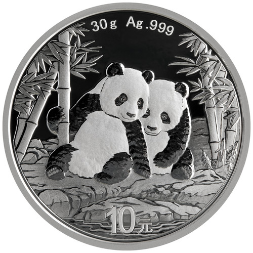 Silbermünze china panda 2026 - china,