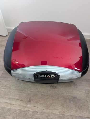 Shad topcase sh46 schwarz - shad, schwarz/rot