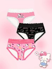 3er Pack Hello Kitty Slip/Hipster  in 38/40 - ABDL - Baby Adult Höschen - sissy