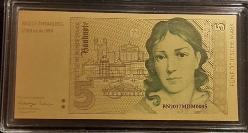100 gold deutsche mark - 5,