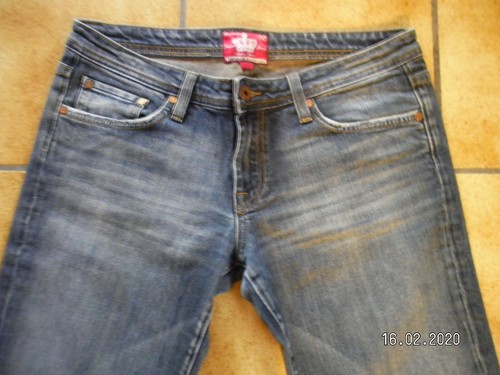 Amisu,Jeans,Gr.32,Denim,geblei