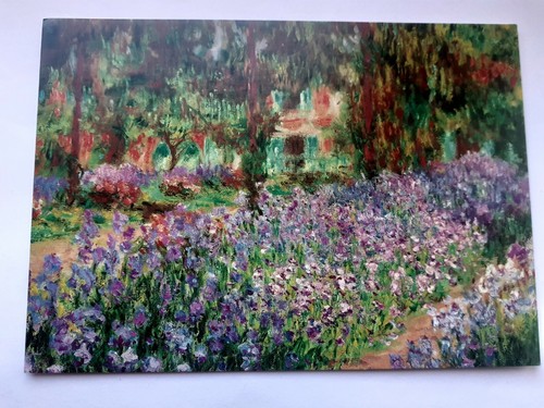 Vintage kunst postkarte claude - vintage,