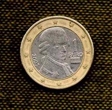 AUSTRIA ÖSTERREICH. 1€ Year