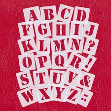 Druck - Buchstaben Schablonen