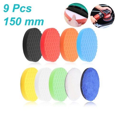 9tlg polierschwamm polierpads - 9tlg,