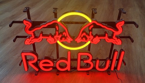 Red bull stier neon - red,