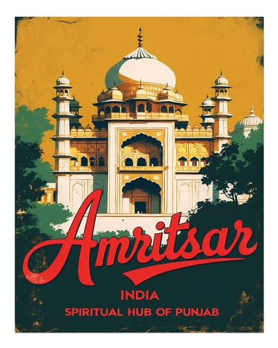 Amritsar indien vintage - indien,