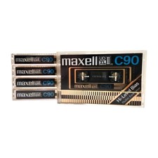 5x Maxell UD XL II 90 Type II