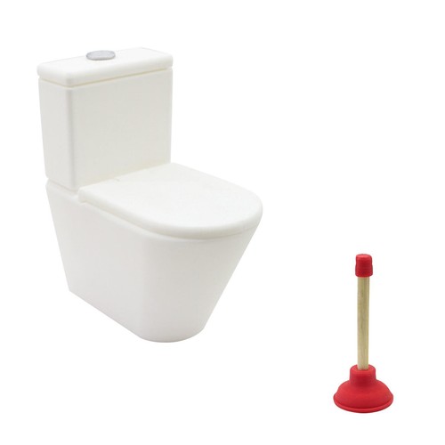 Puppenhaus toilette badezimmer - toilette,