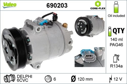 Kompressor klimaanlage valeo - kompressor,,