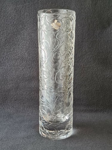 70er vase echt bleikristall - vase,