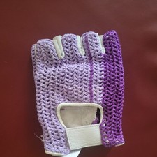 Fingerlose Handschuhe Cabrio,auto Fahrrad,Fitness Retro, Neu GrS- M-L Leder