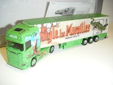 Herpa Scania S520 Kühlkoffersz Lezard Aigle les Murailles Müller Ermensee Suisse
