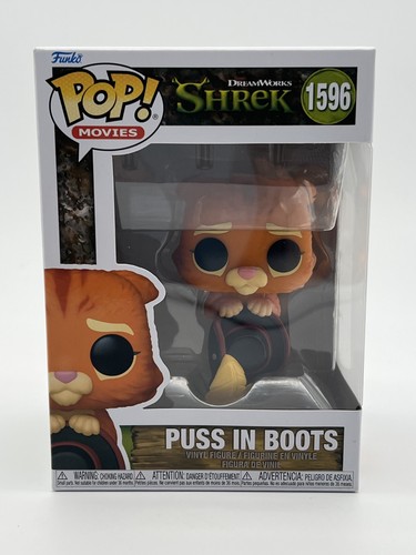 Funko pop movies shrek puss - shrek, in