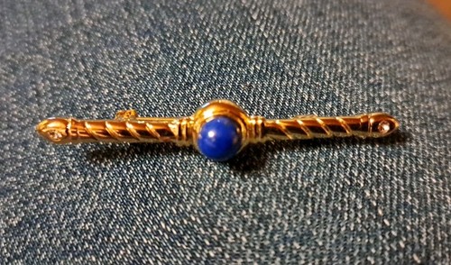 Modeschmuck stab brosche mit - modeschmuck,