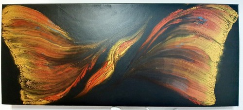 Original acrylbild leinwand - original,