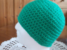 Boshi-Häkelmütze aus myboshi-Wolle No 1 Glitz, Malachit