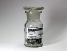 Erbium Metall 99,9% - 100g in Schliffflasche