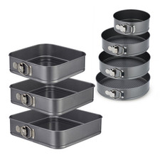 Springform Backform Kuchenform Tortenform Kuchenbackform Tortenbackform 7er Set