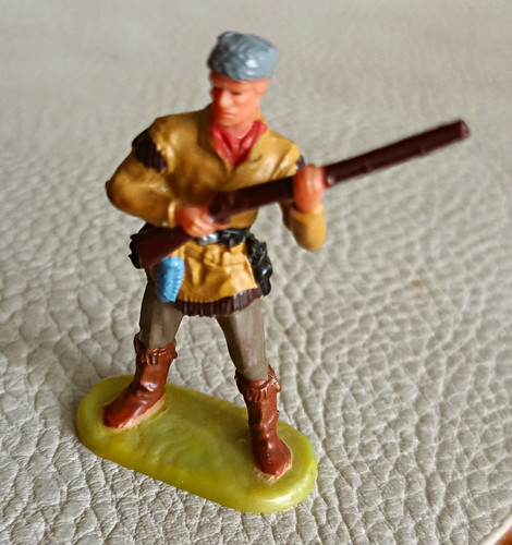Elastolin figur cowboy - elastolin, cowboy/jäger