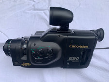 Canon Canovision E  90 Hi-fi Stereo 8mm Camcorder mit   Koffer