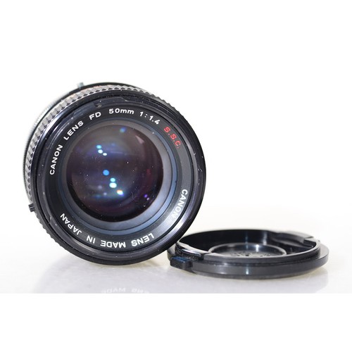 Canon 50mm 4 standard - fd, 1:1.4