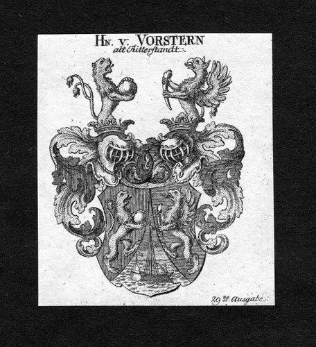 1820 vorstern forstern - -,