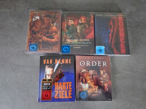 Van damme mediabook sammlung - damme, sammlung-