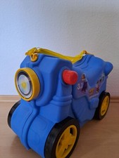 Molto Smiler Ride on 3in1 Koffer blaues Motorrad Kinderkoffer