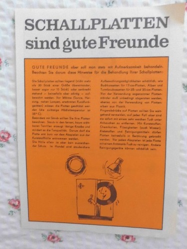 Schallplatten sind gute - schallplatten,