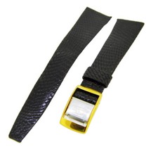 Uhrenarmband Leder Braun 20mm ohne Naht Kippschließe Silber Gold Ersatzband NEU