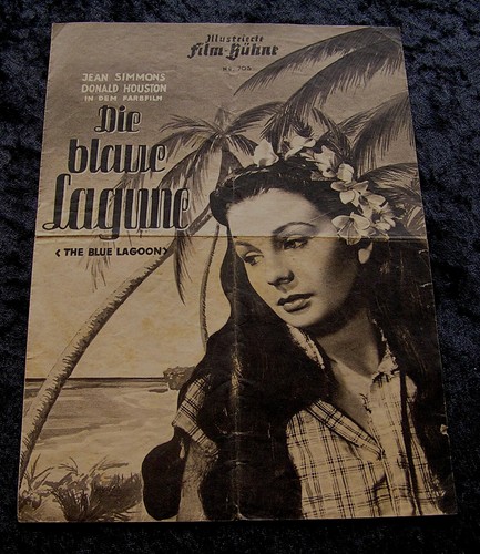 Filmprospekt 1949 die blaue - filmprospekt:,