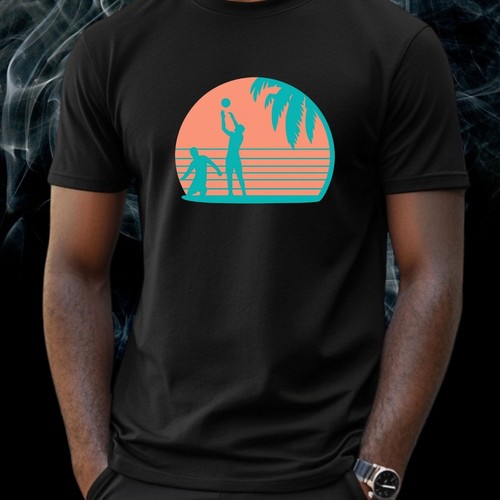 Herren shirt beach - herren, t-shirt